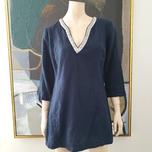 Malvin | Linen V-Neck Tunic